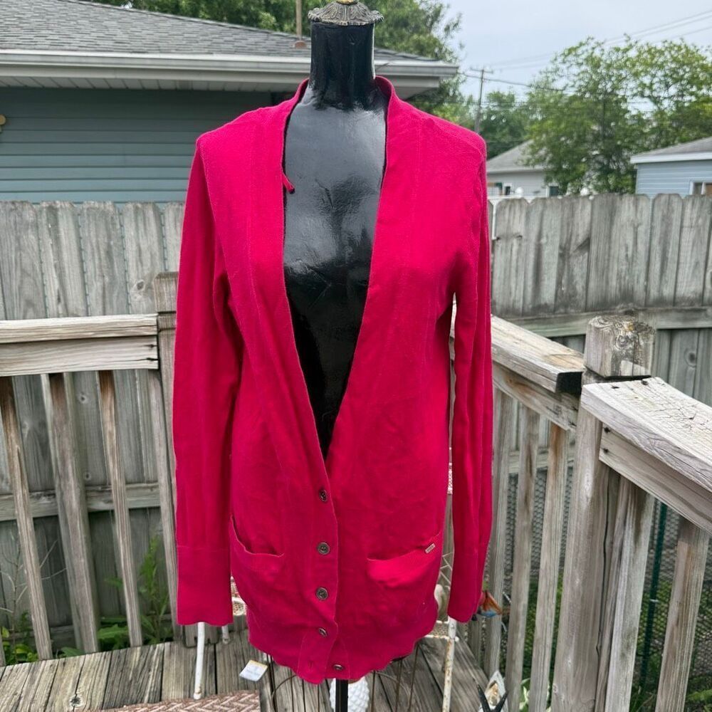 Vintage Y2K Victorias Secret PINK Studded Cardigan Sweater